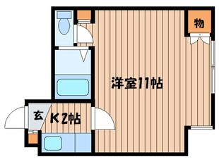 フロンティア157の物件間取画像